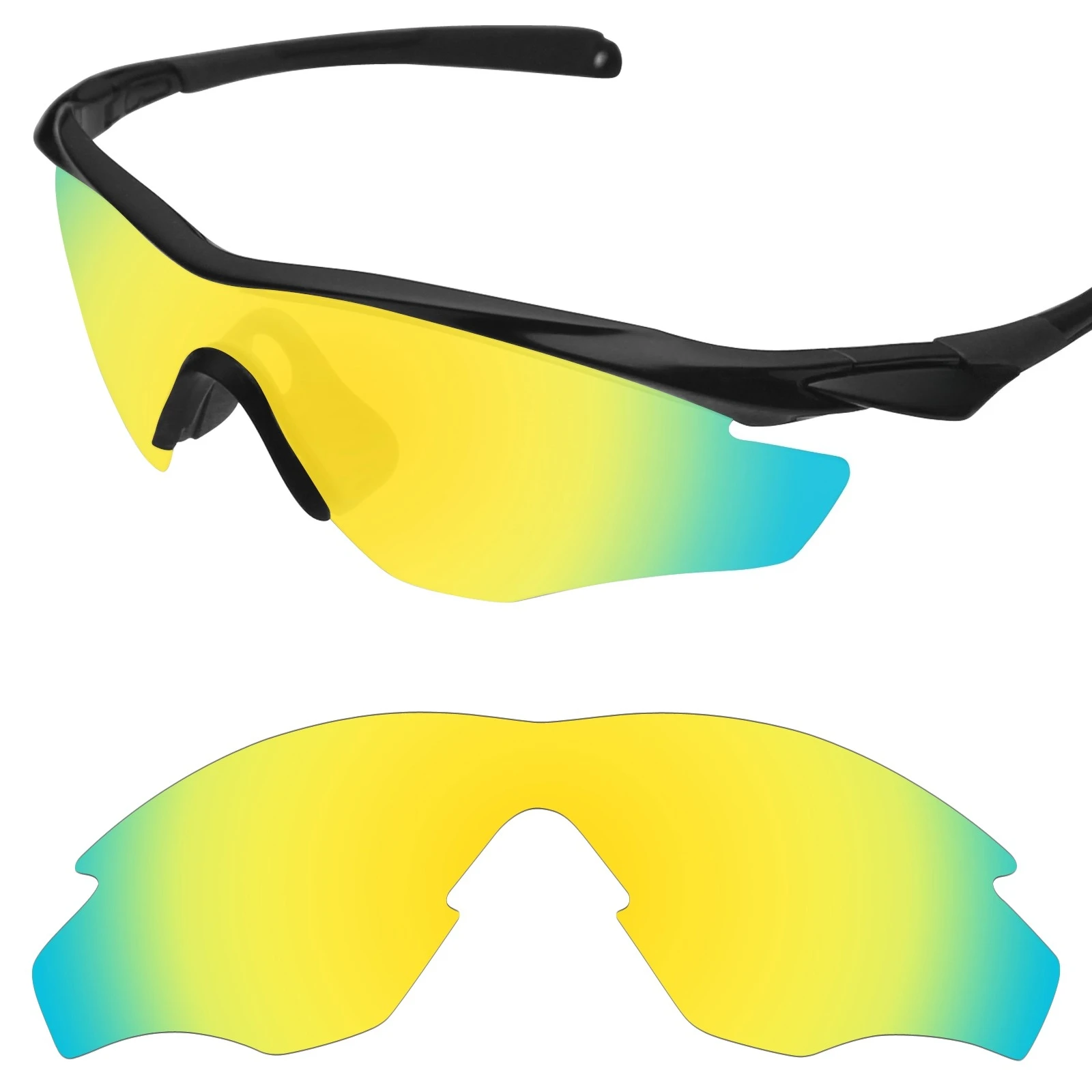

Сменные линзы Hokklo для солнцезащитных очков Oakley M2 Frame OO9212 Super Thinkness 1,7 мм, неполяризованные, многофункциональные варианты