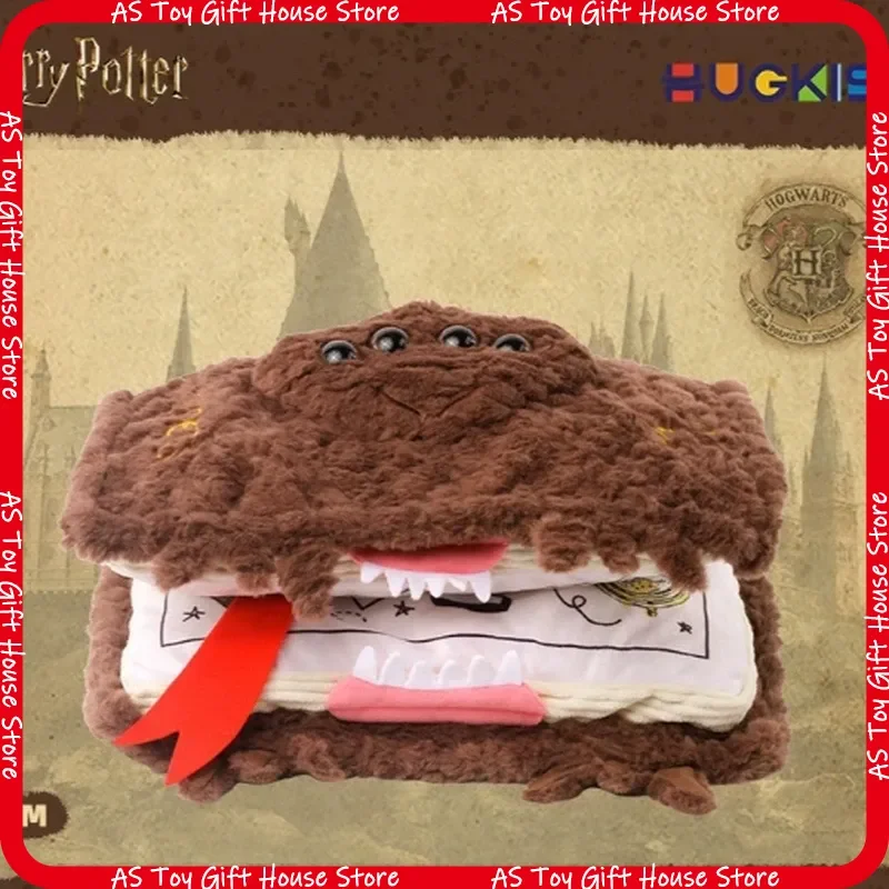 Hugkis Harry Potter Monster Book Plush Toy Plush Pillow Pendant Magic School Decor Collectible For Adult Fans Holiday Gifts