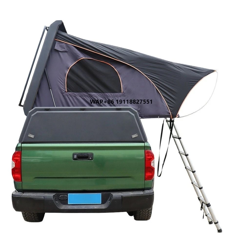 High Quality Oxford Fabric  Ranger Pickup Truck Camping Tent Rooftop Bed Canopy for 2014F150 Made in China