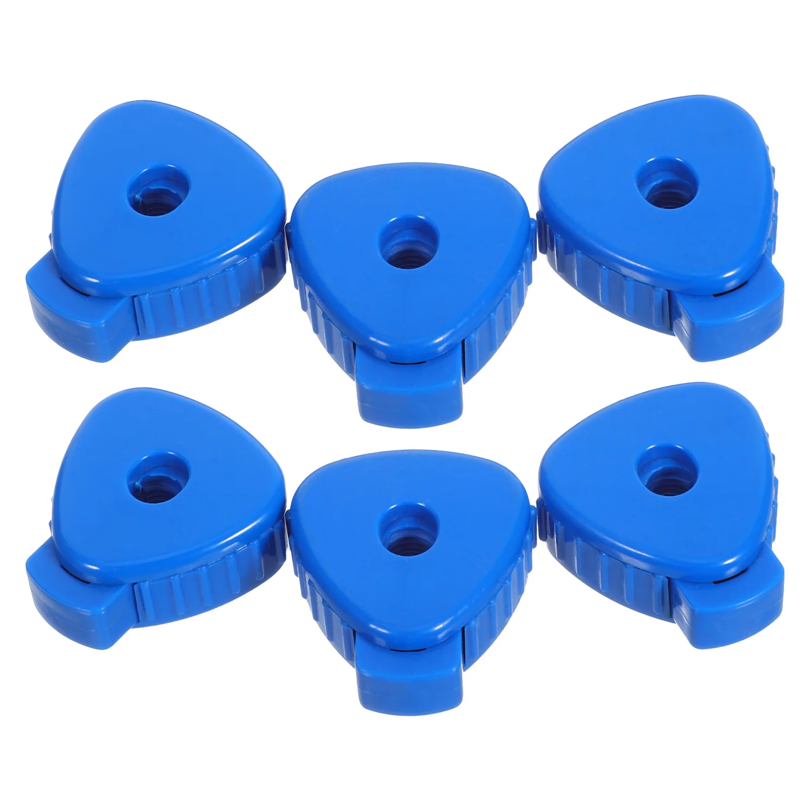 

6 Pcs Cymbal Quick Removal Nut Nuts for Drum Stand Accessories Percussion Fasteners Accessory Plastic Release Cap
