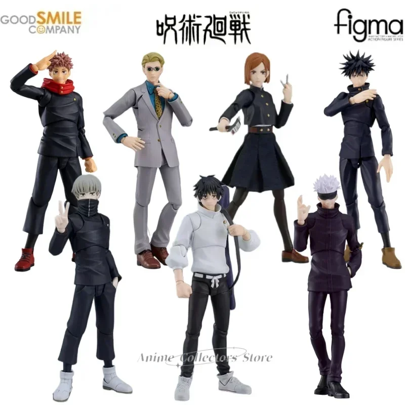 Good Smile Max Factory Figma Jujutsu Kaisen GSC Satoru Gojo Yuta Nanami Kento Itadori Yuji Megumi Inumaki Toge Anime Figure Toys