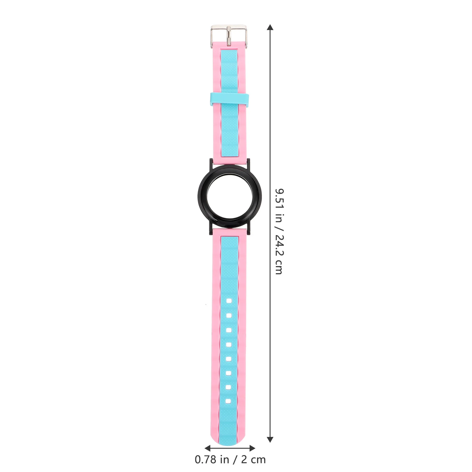

Silicone Watch Band Sweat-Proof Scratch-Resistant Soft Skin-Friendly For Kids Elderly Tracking Device Protection Cover
