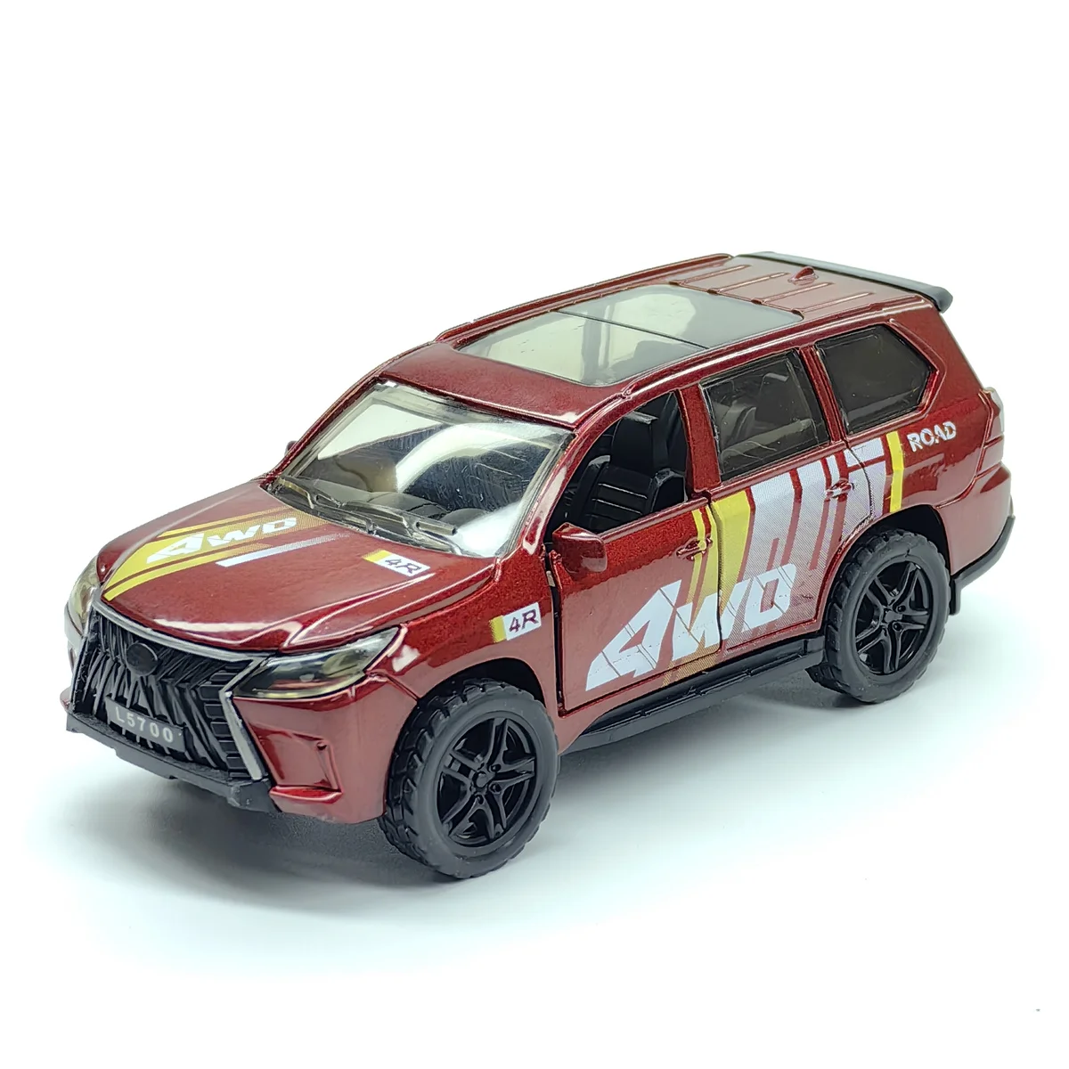 จําลองโลหะผสมรถออฟโรดรุ่นประตูสามารถเปิด,เด็กเค้กเครื่องประดับของขวัญ