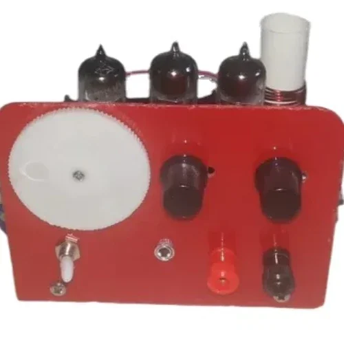 

Kit Radio tubo de onda corta, receptor CW SSB, alimentado por batería, tres lámparas CC regenerativas