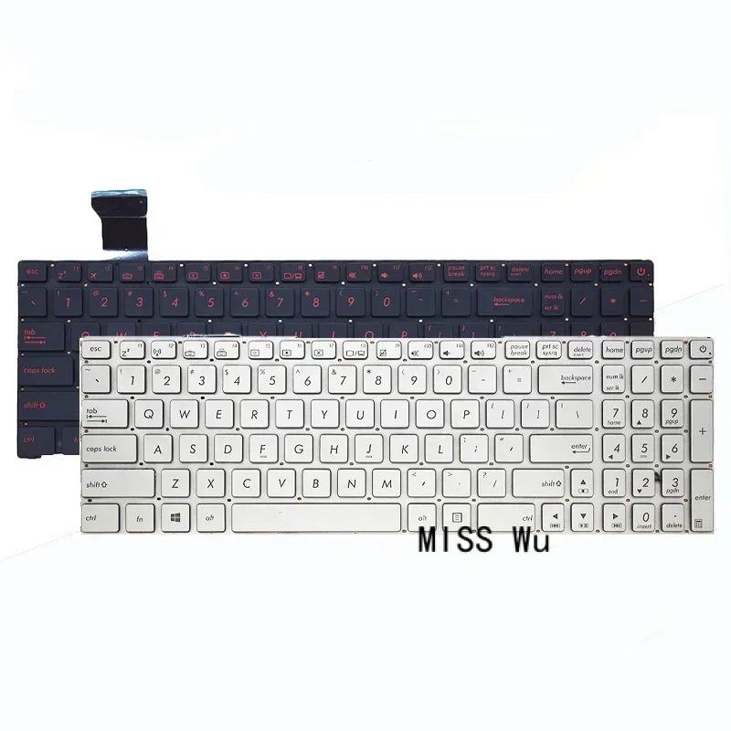 

Новая клавиатура для ноутбука с подсветкой для Asus zx50v FX-plus g551jx g551vw n552v ZX 50xj zx50jx gl552j gl552v fx-pro g552vm g552vx