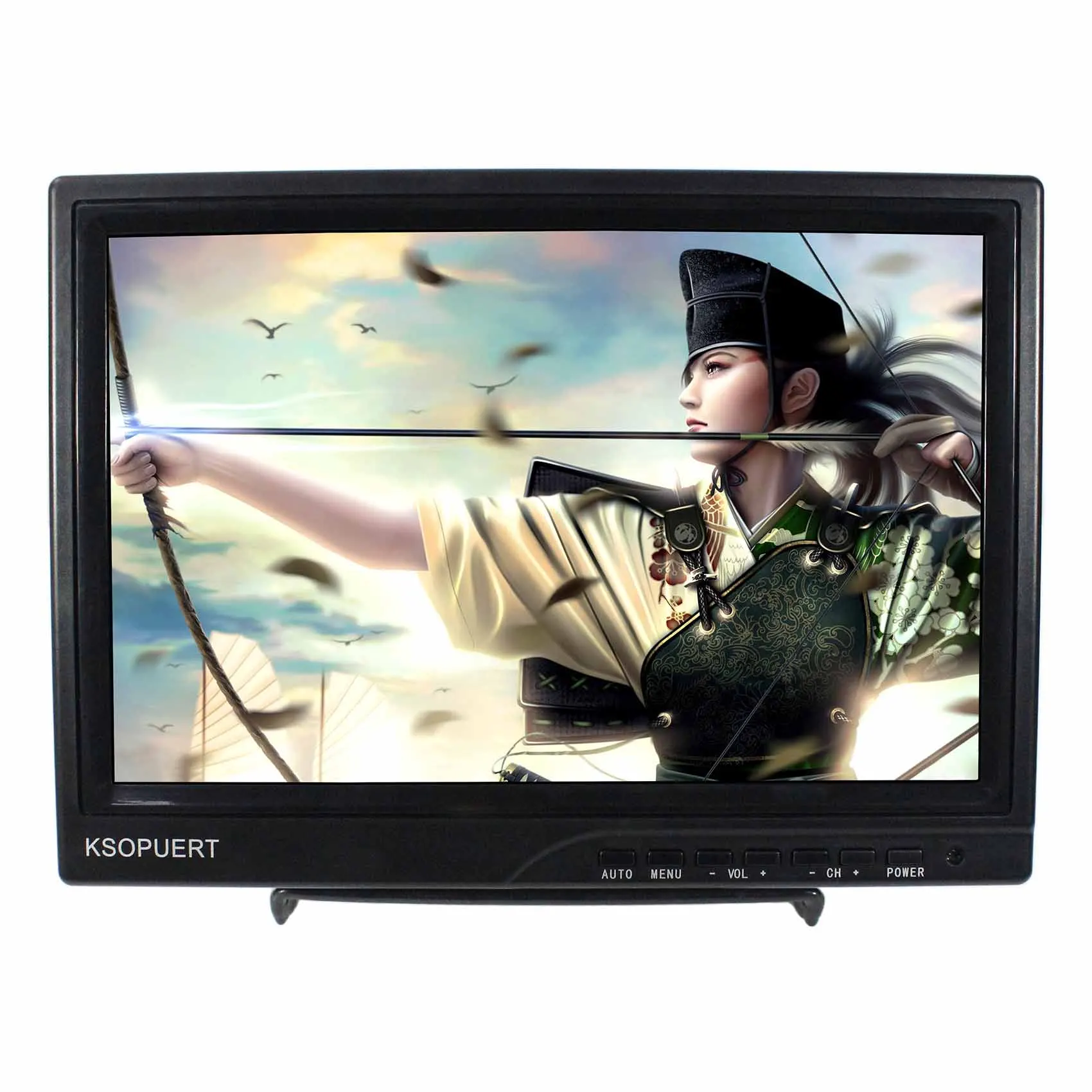 

10.1" IPS Lcd monitor 1366x768 16:9 HD MI VGA 2AV USB BNC LCD Monitor for raspberry Xbox360