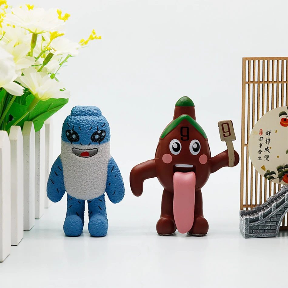 6 قطعة/المجموعة الصلب BRAINROT الأزرق No.67 أنيمي لعبة لطيف منزل دمية PVC جمع مكتب الديكور لعبة مجسمة هدية عيد ميلاد الأطفال #5