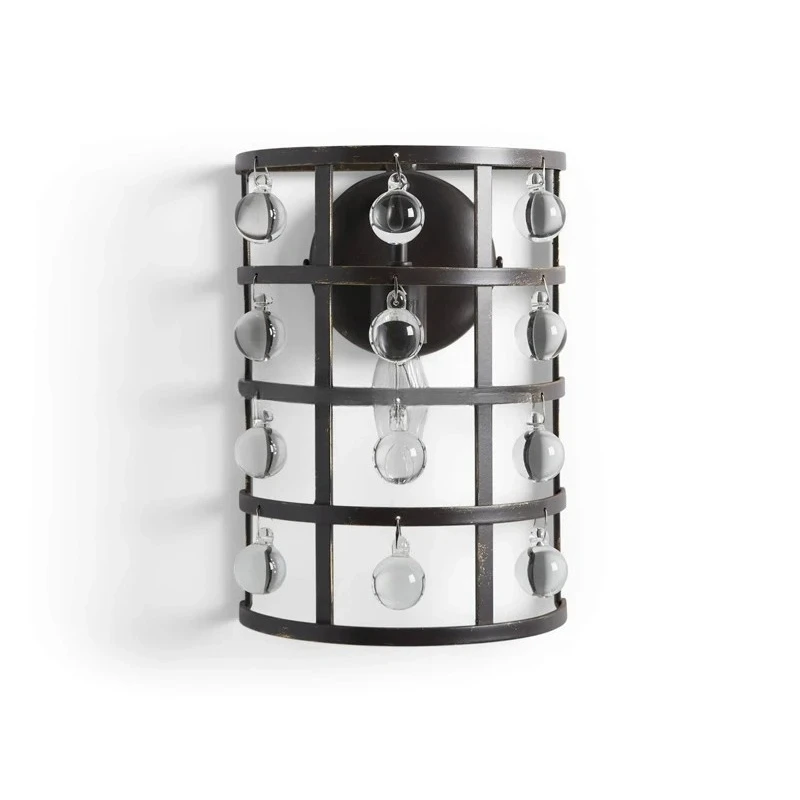 

American Modern Simple Light Emitting Diode Wall Lamp Personalized Creative Bedside Designer