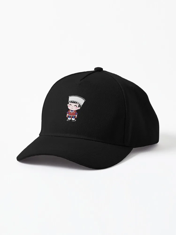

Hmong Girl Sticker Cap Trucker Hats Style Headwear Vintage Outdoor Snapback