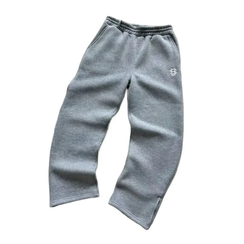 GELITAYIN American Y2K New Hip Hop Joker Casual Pants Women Street Fashion Trend Punk Rock Loose Wide-leg Pants Unisex Harajuku