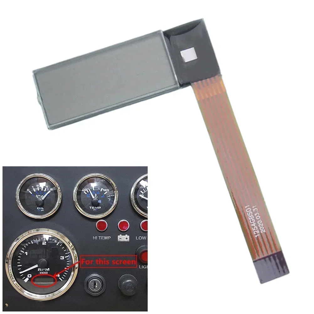 

41.5mm*2.7mm*15mm LCD Display Screen Replacement Fit For Volvo Penta For For For Kenworth Trucks Speedometer Car Accessories