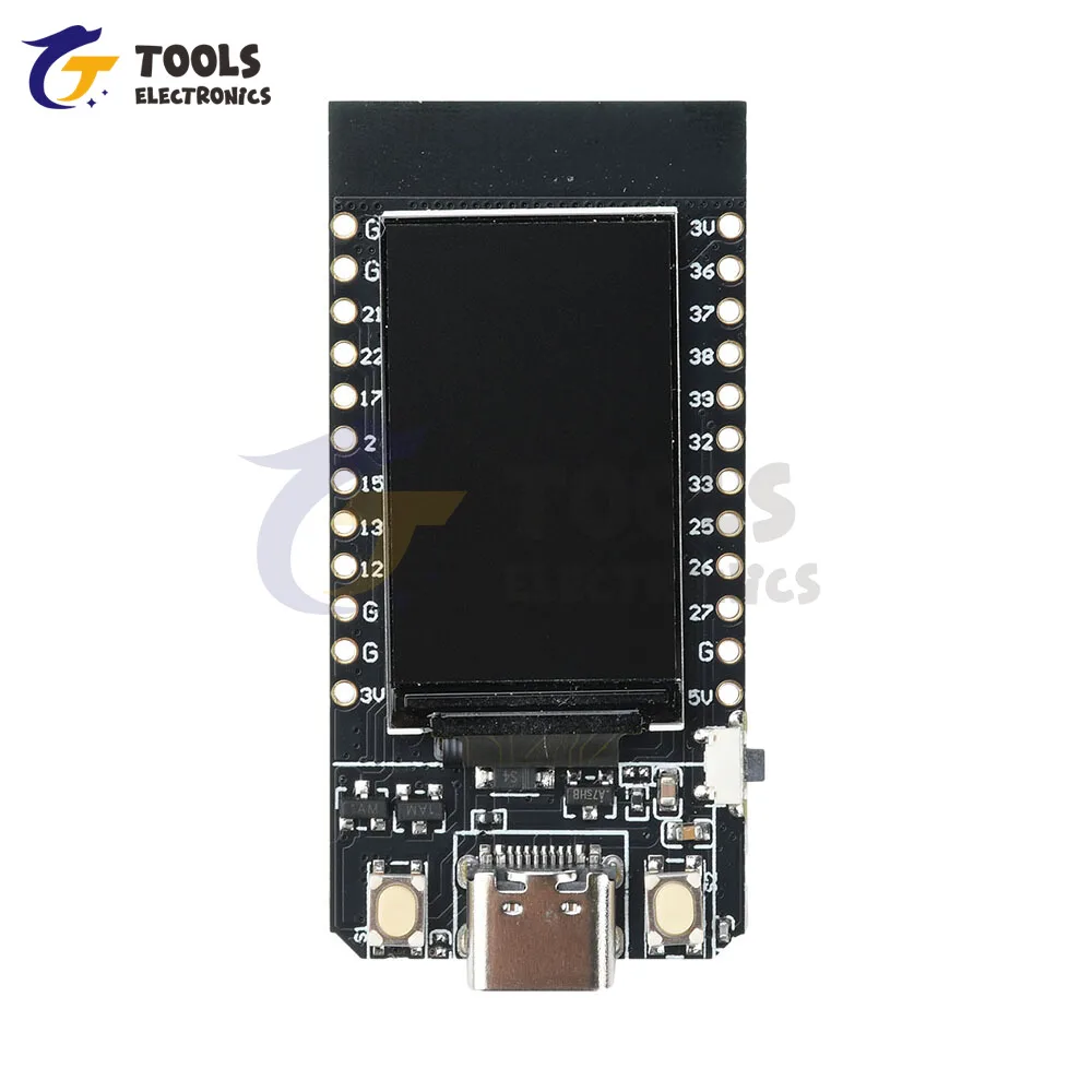 

ESP32 Development Board with 1.14-inch LCD Screen CP2104 4MB Flash WiFi Bluetooth Compatible Module for IoT Projects