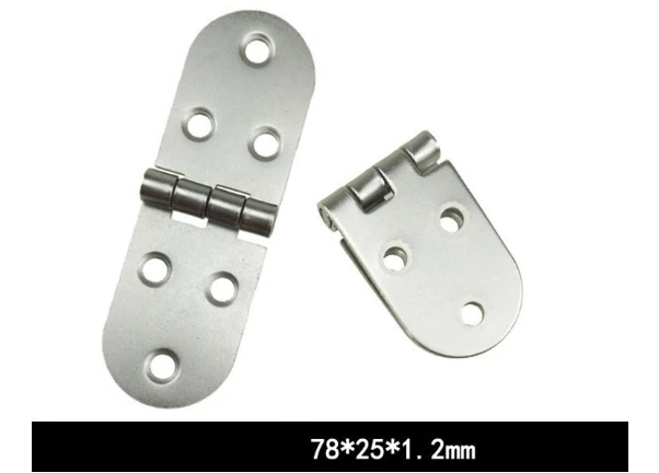 Bisagra abatible de acero inoxidable para muebles, herrajes para muebles, bisagras para mesa plegable, bisagras autoportantes para puertas de armarios, 10 piezas