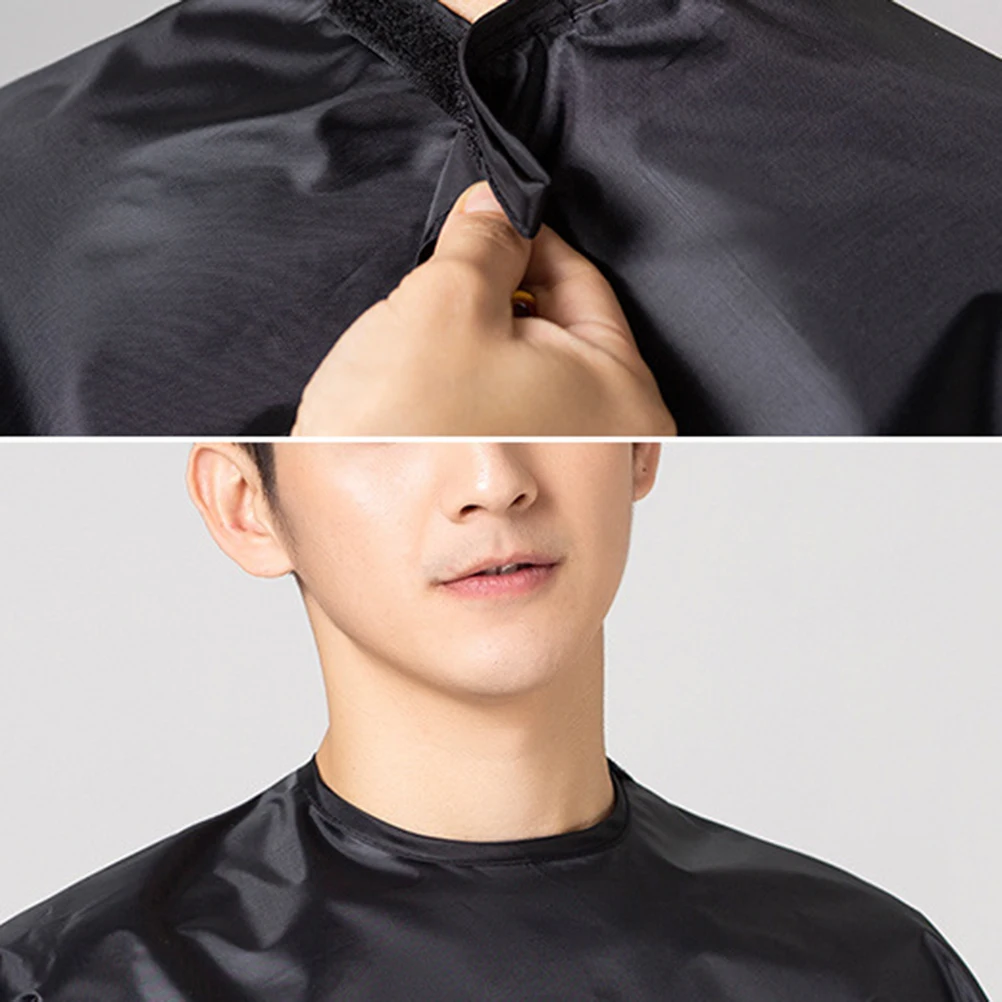 

1pc Waterproof Hair Cutting Cape Professional Barber Apron for Hairdressing Clients Cloak Dye Stylist Work Clothes Lightweight