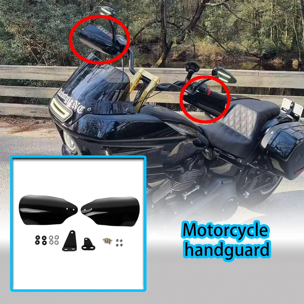 

Motorcycle Handguards Protection Hand Guards Protector For Harley Touring 2021-2023 Road King Electra Glide Road Glide Limited