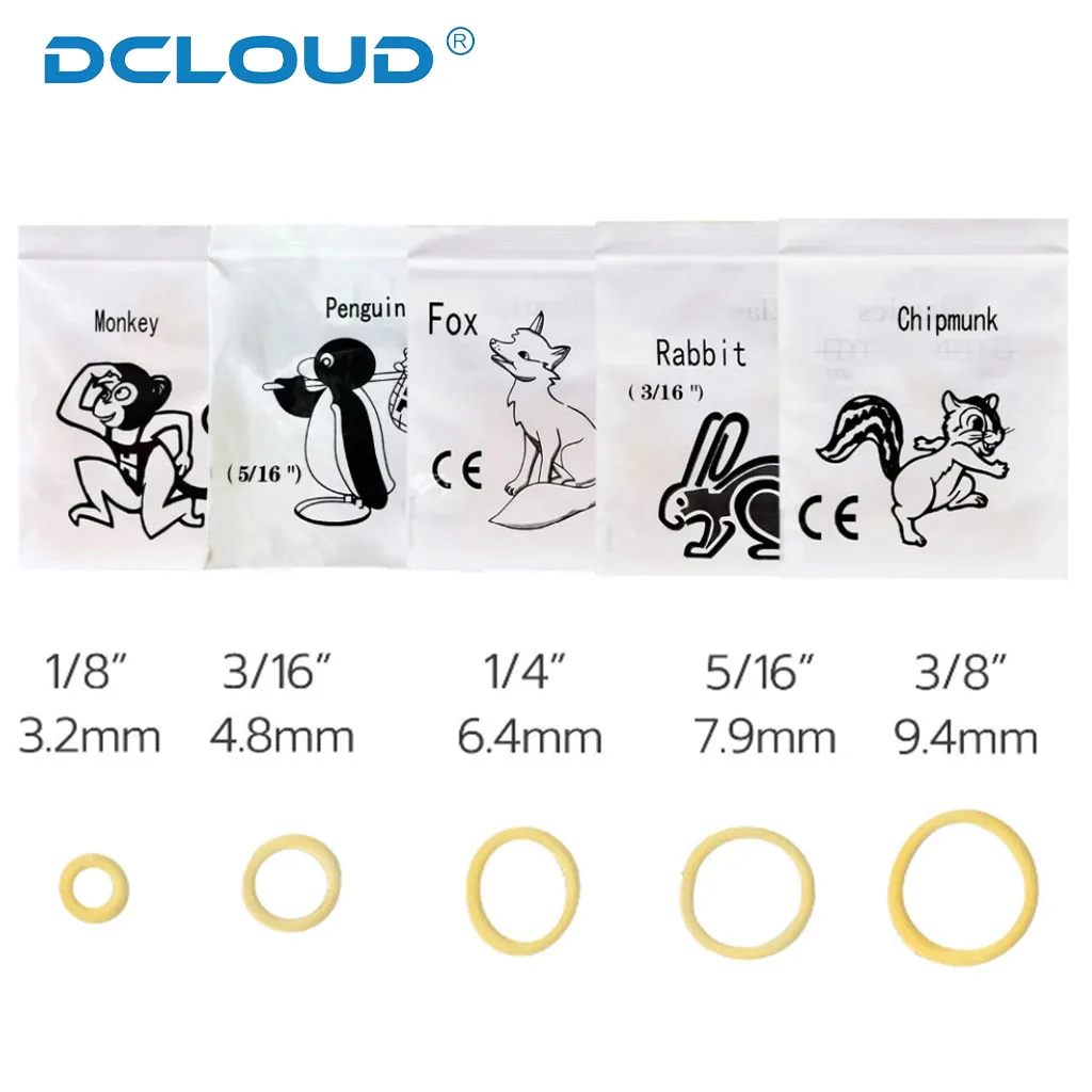 Рисунок 5 - Ортодонтические эластичные резинки