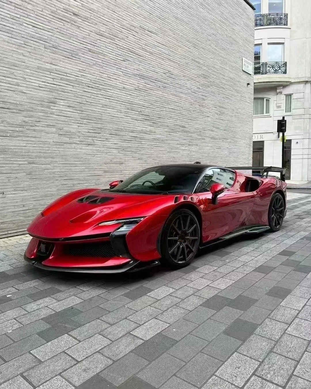 Complete OEM Facelift Conversion & Custom BuildSF90XX Style Body Kit For SF90 Stradale Upade To Track Version Exterior Conversi