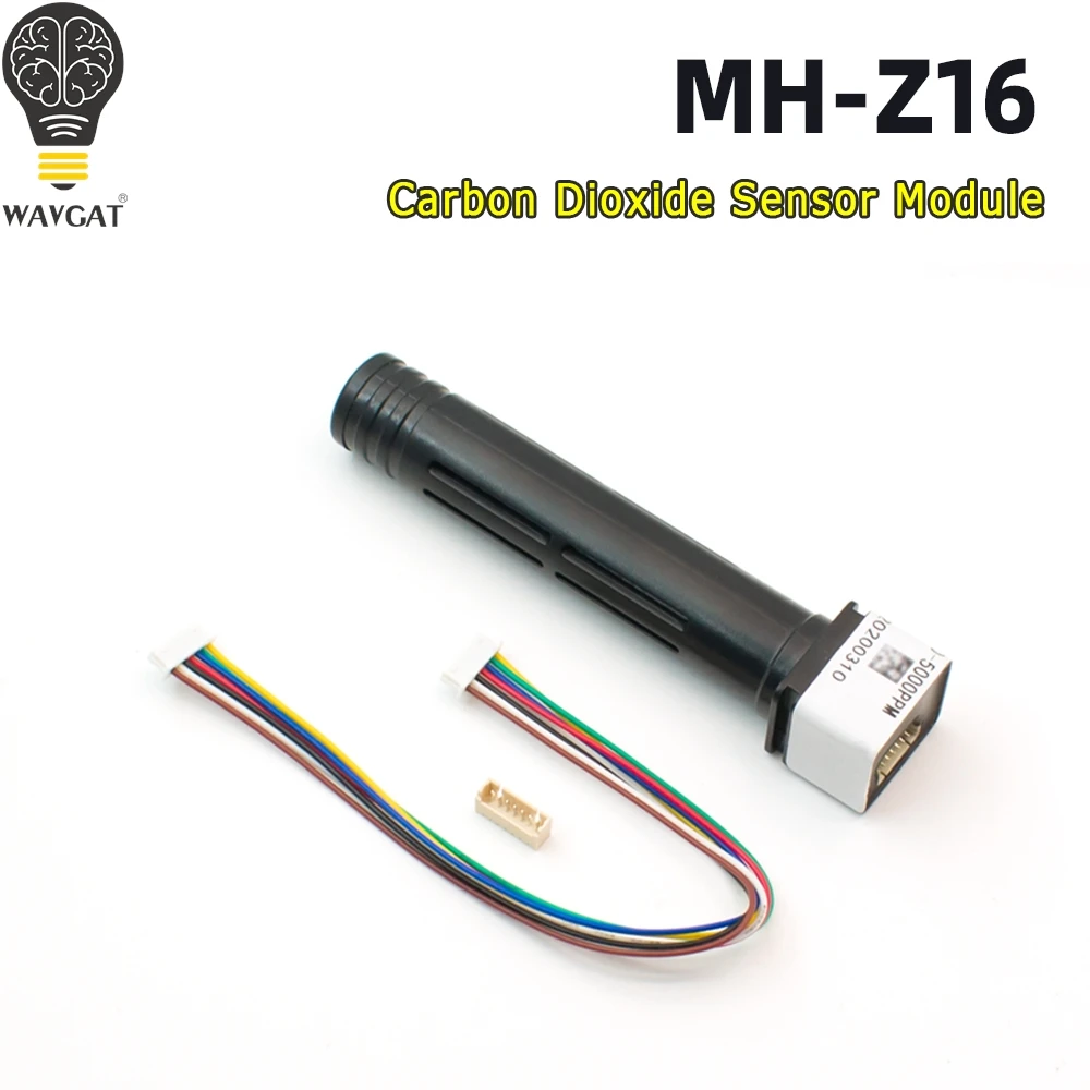 WAVGAT MH-Z16 IR Infrared CO2 Gas Air Sensor Module NDIR Carbon Dioxide Air Quality Detection 0-5000ppm UART PWM