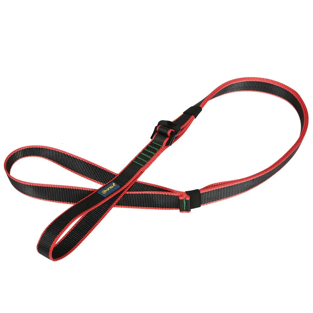 Outdoor Climbing Sling Adjustable Length Loop Strap Climbing Accessories for Mountaineering Rappelling Protection