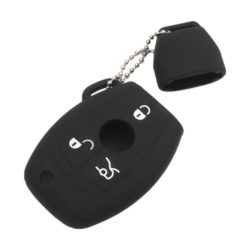 Car Key Cover Key Case Cover Easy To Install And Remove Silicone Key Protector Key Case Cover Precise Position For Car Key