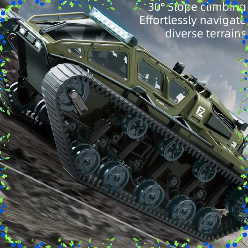 Jjrc Neues Full-Terrain-Geländewagen 2,4 g drahtlose Fernbedienung Track Tank Jungen Spielzeug Rc ferngesteuertes Auto