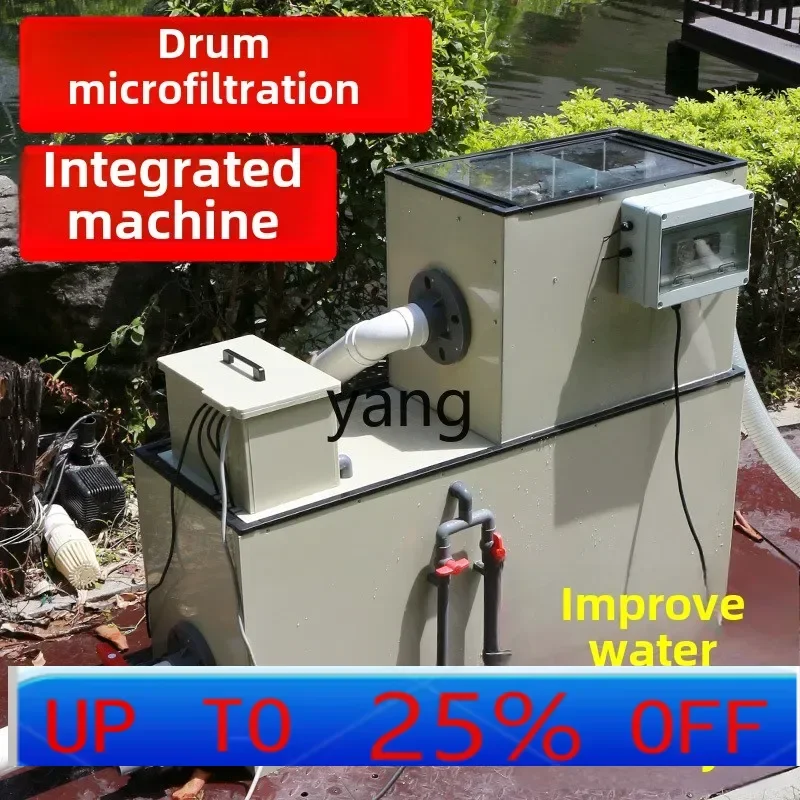

CX Microfiltration Machine Aquaculture Biochemical Filtration Integrated Machine Circulation Sterilization System