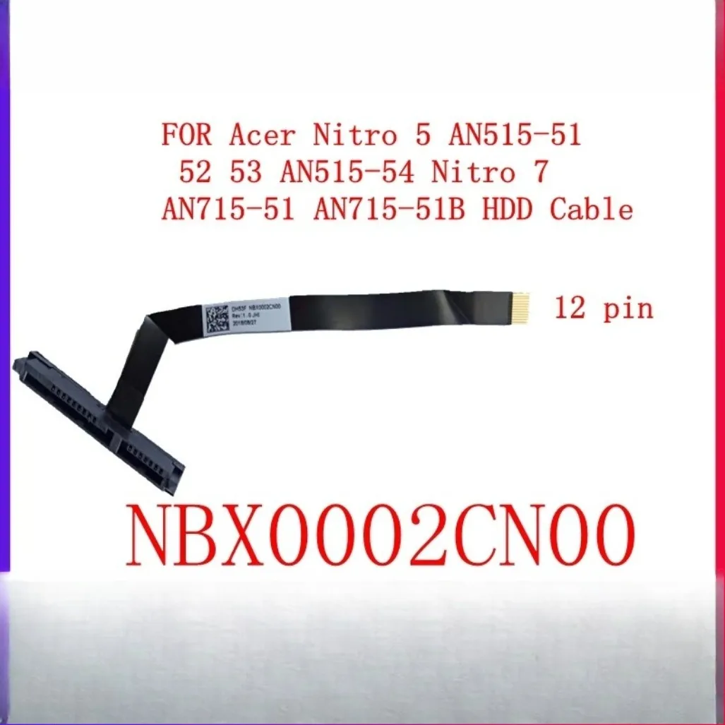 NBX0002CN00 DH53F для Acer Nitro 5 AN515-51 52 53 AN515-54 Nitro 7 AN715-51 AN715-51B ноутбука HDD кабель жесткого диска линия разъема