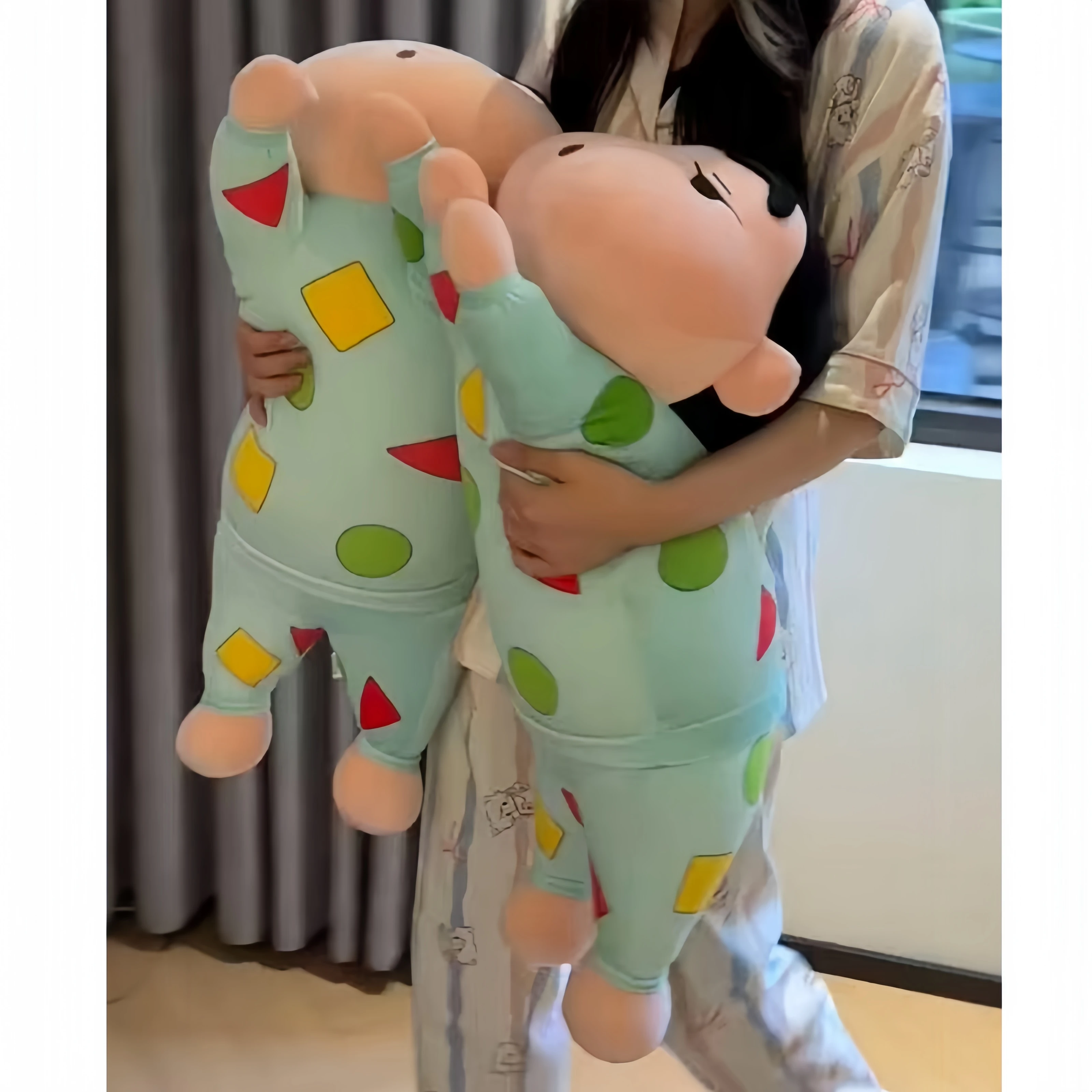 

Оригинальная мультяшная плюшевая игрушка-подушка Шин-чан, мягкая аниме-игрушка Шин-чан, декоративная подушка для дома, подарок