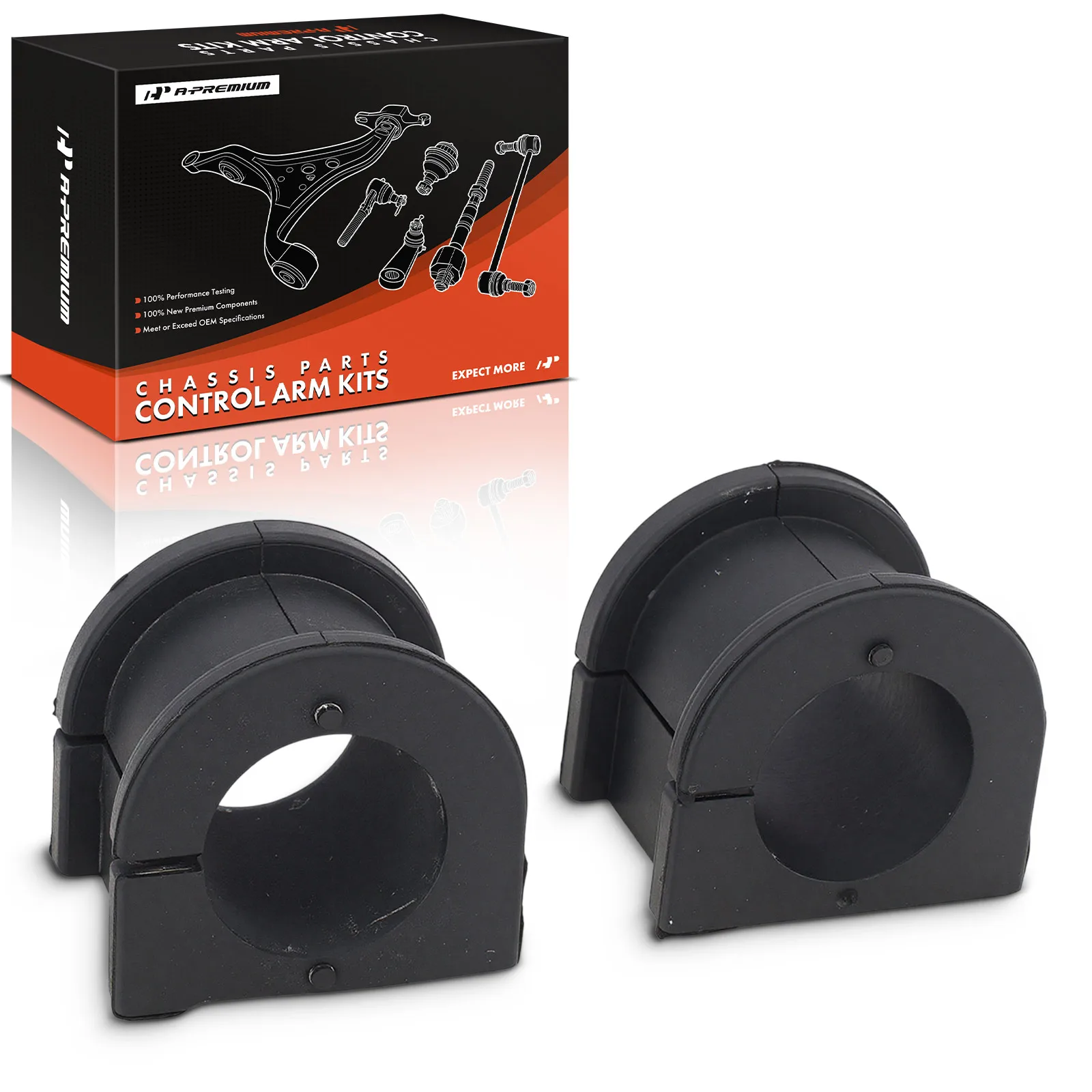 A-Premium 2x Front Left & Right Side Sway Bar Bushing Kit for Ford Ranger 2002-2011
