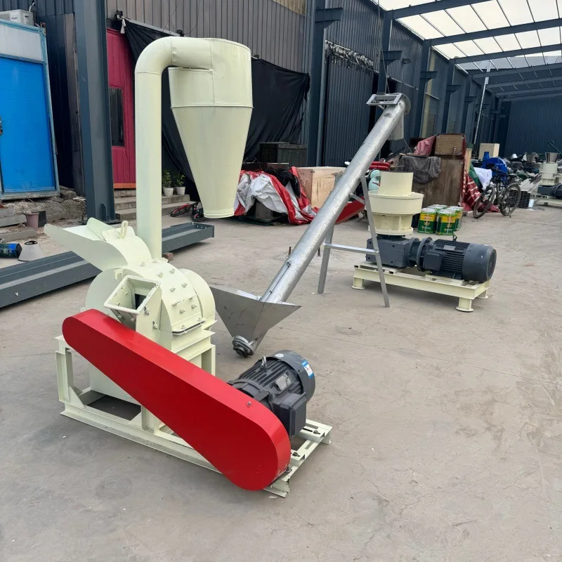 

(Customized for Sea Shipping) Flat-Mold Wood Pellet Machine, Waste Cloth and Plastic Granulator, Complete Wood Chip and Wood Pel