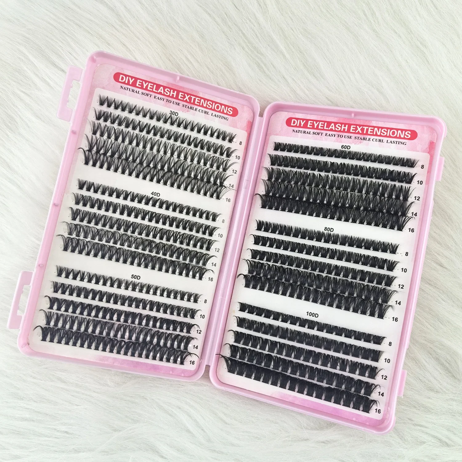 Eyelash Extension Anime Style - 1 Box Eyelash Book - DIY