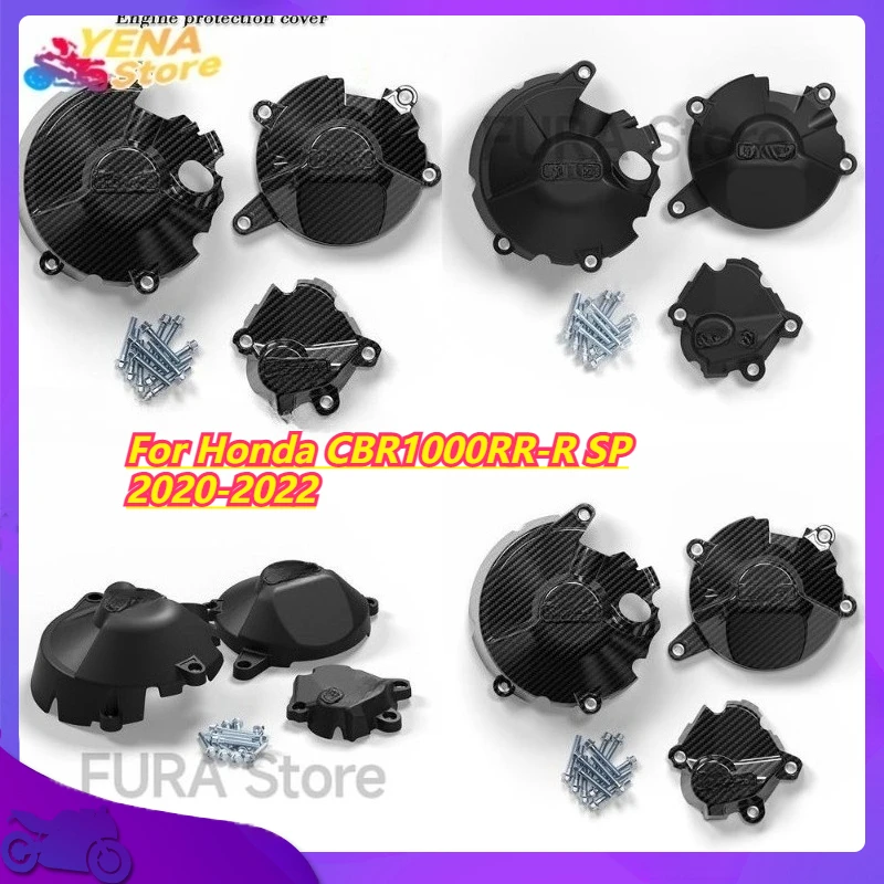

Защитная крышка двигателя, боковая крышка для Honda CBR1000RR-R SP 2020-2022, детали модификации двигателя