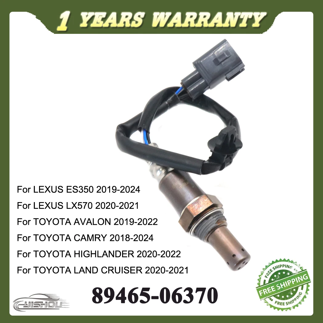 

89465-06370 New Air Fuel Ratio Lambda Oxygen Sensor For LEXUS ES350 LX570 TOYOTA AVALON CAMRY HIGHLANDER LAND CRUISER 2019-2024