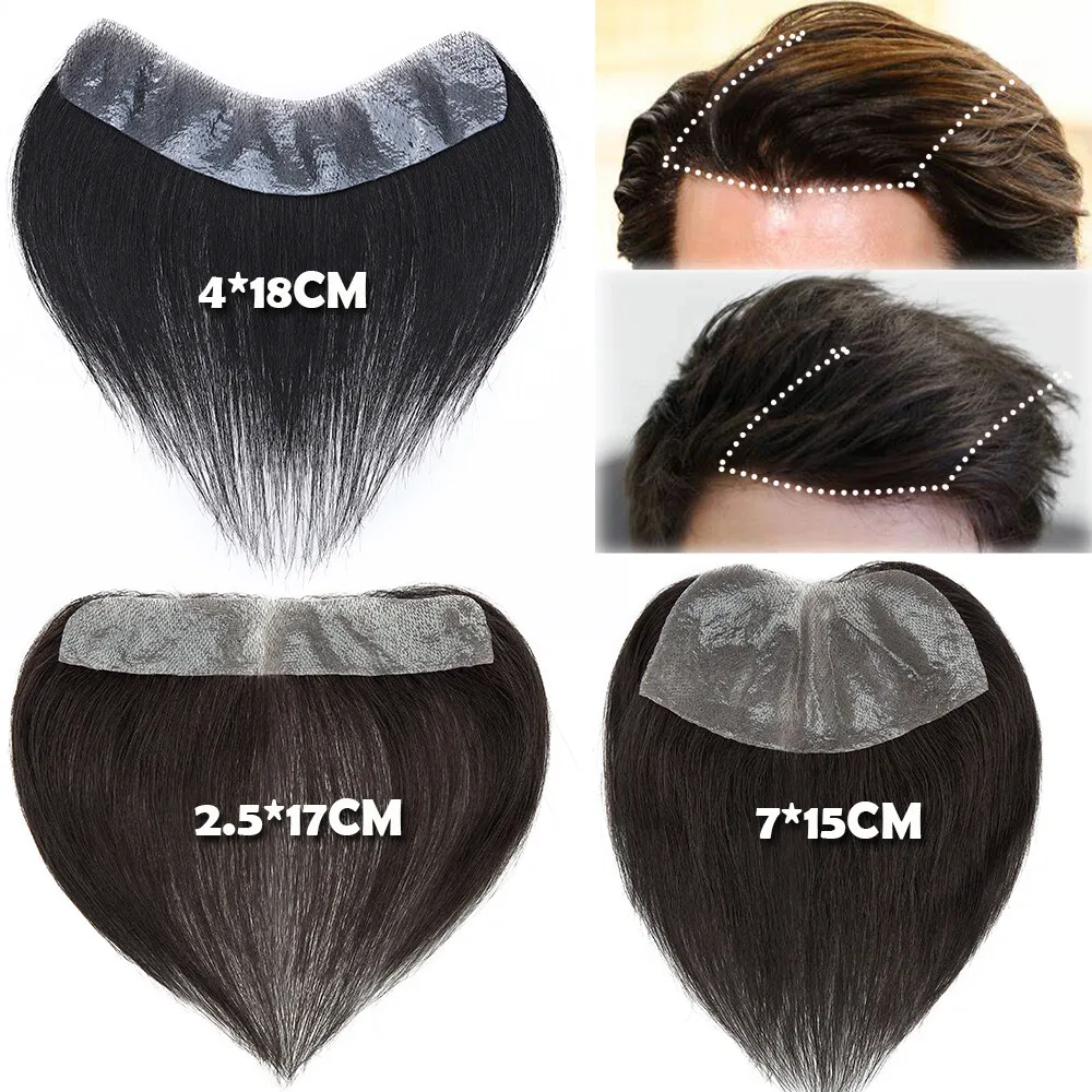 

100% человеческие волосы, система линии роста волос, парик из искусственной основы для полной облысения, предварительно выщипанная линия роста волос для мгновенной рамки лица