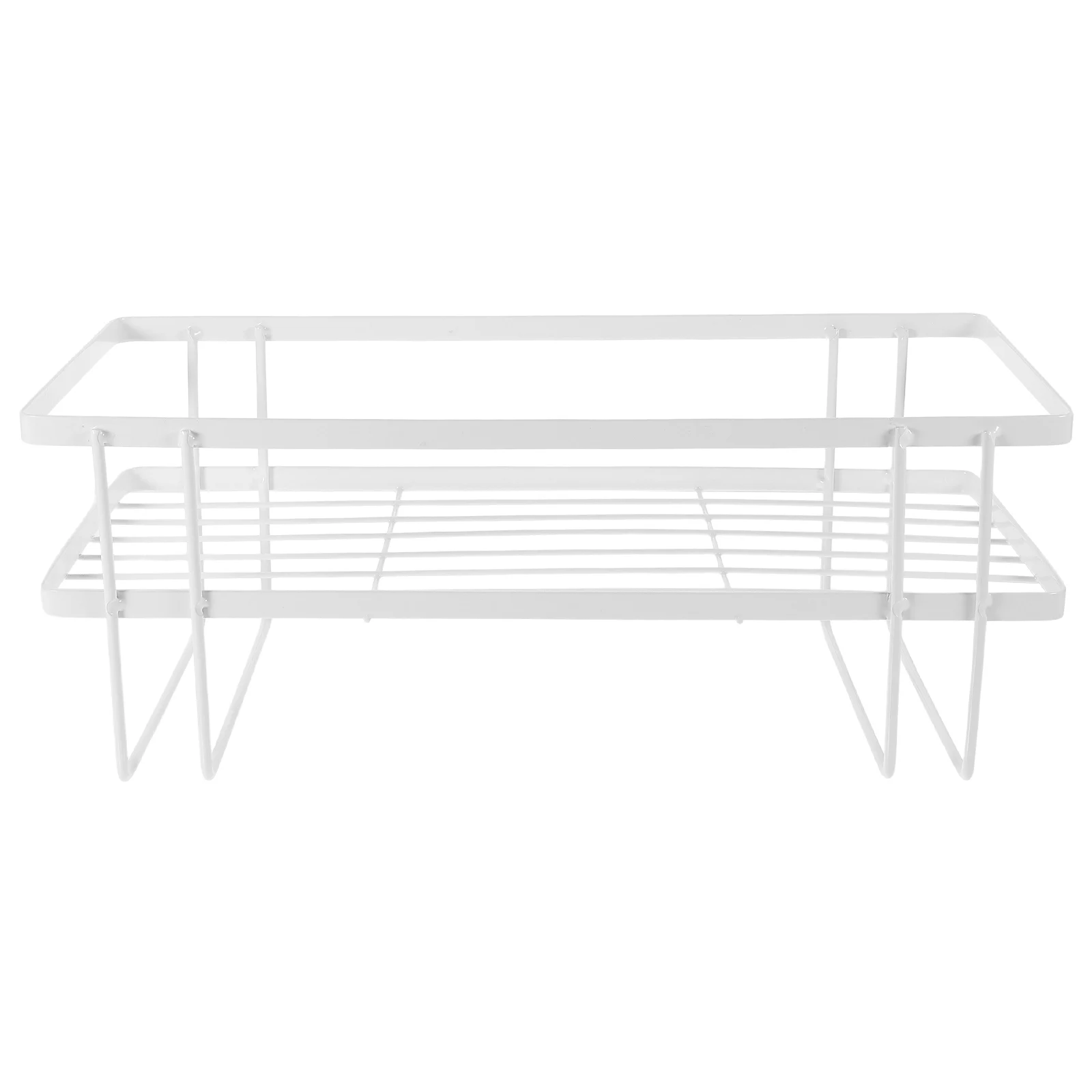 

Single-layer Toilet Over The Toilet Rack Storage Shelves Heavy-duty White Organizer Waterproof Bathroom Supply