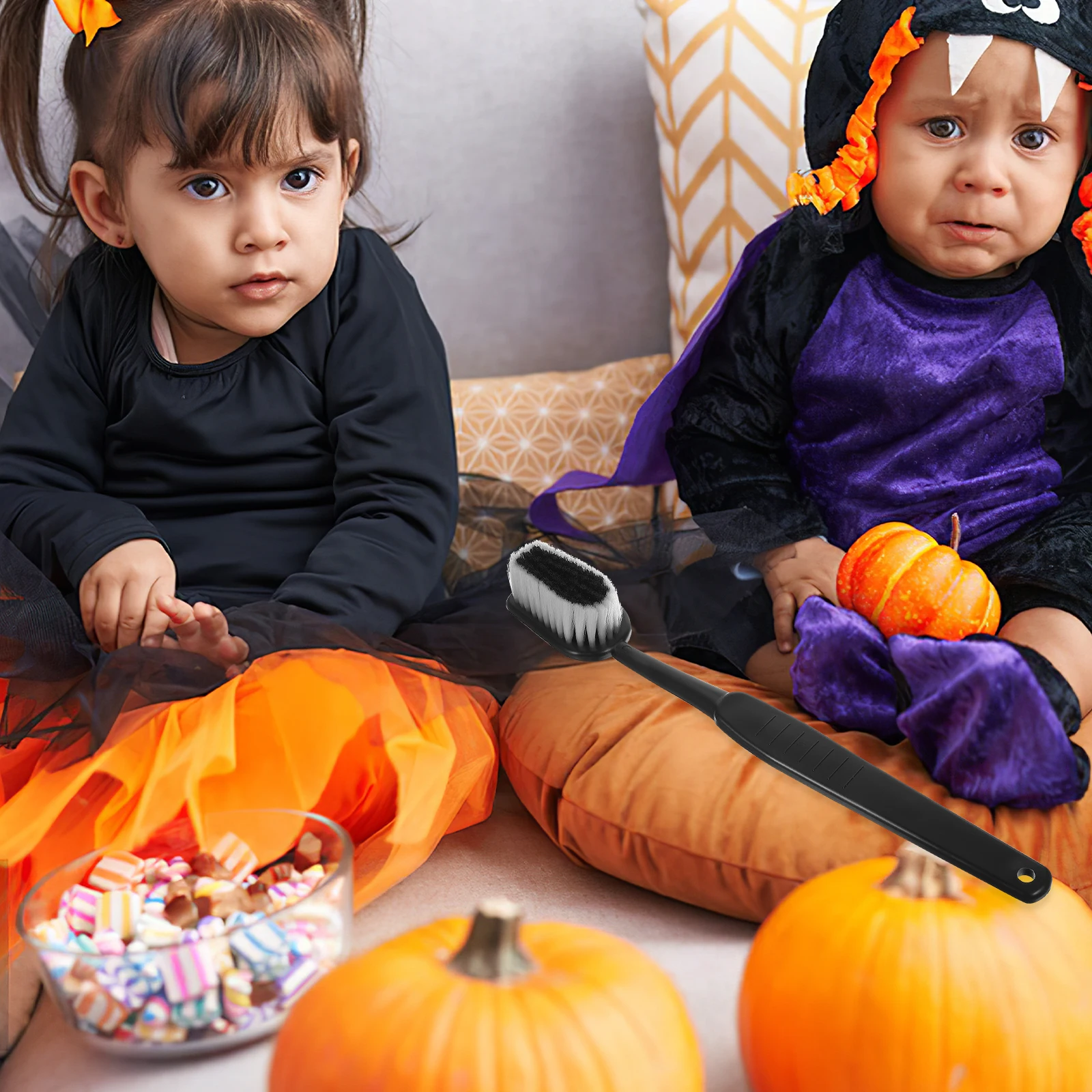 

1pc Giant Toothbrush Prop Large Funny Party Decorative Prop For Halloween Cosplay Photo Shoots Prank Party Supplies Decor