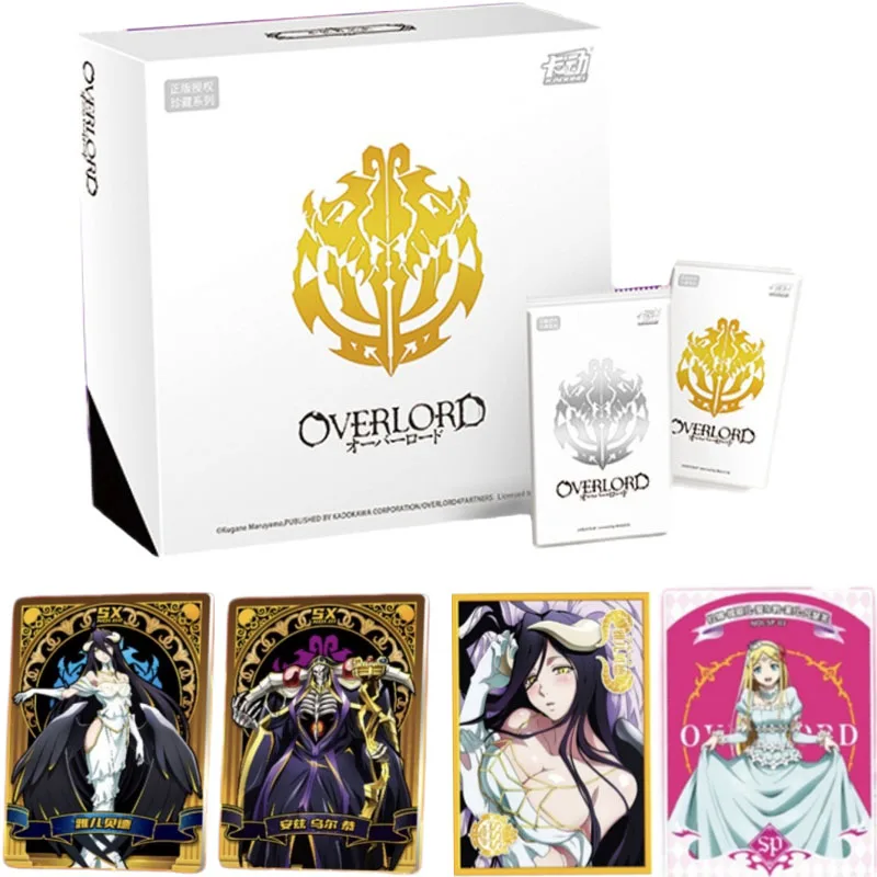 carte-overlord-authentique-overlord-v1-albedo-deluxe-theme-nazarick-edition-limitee-personnage-d'anime-mignon-cartes-a-collectionner-jouets-cadeaux