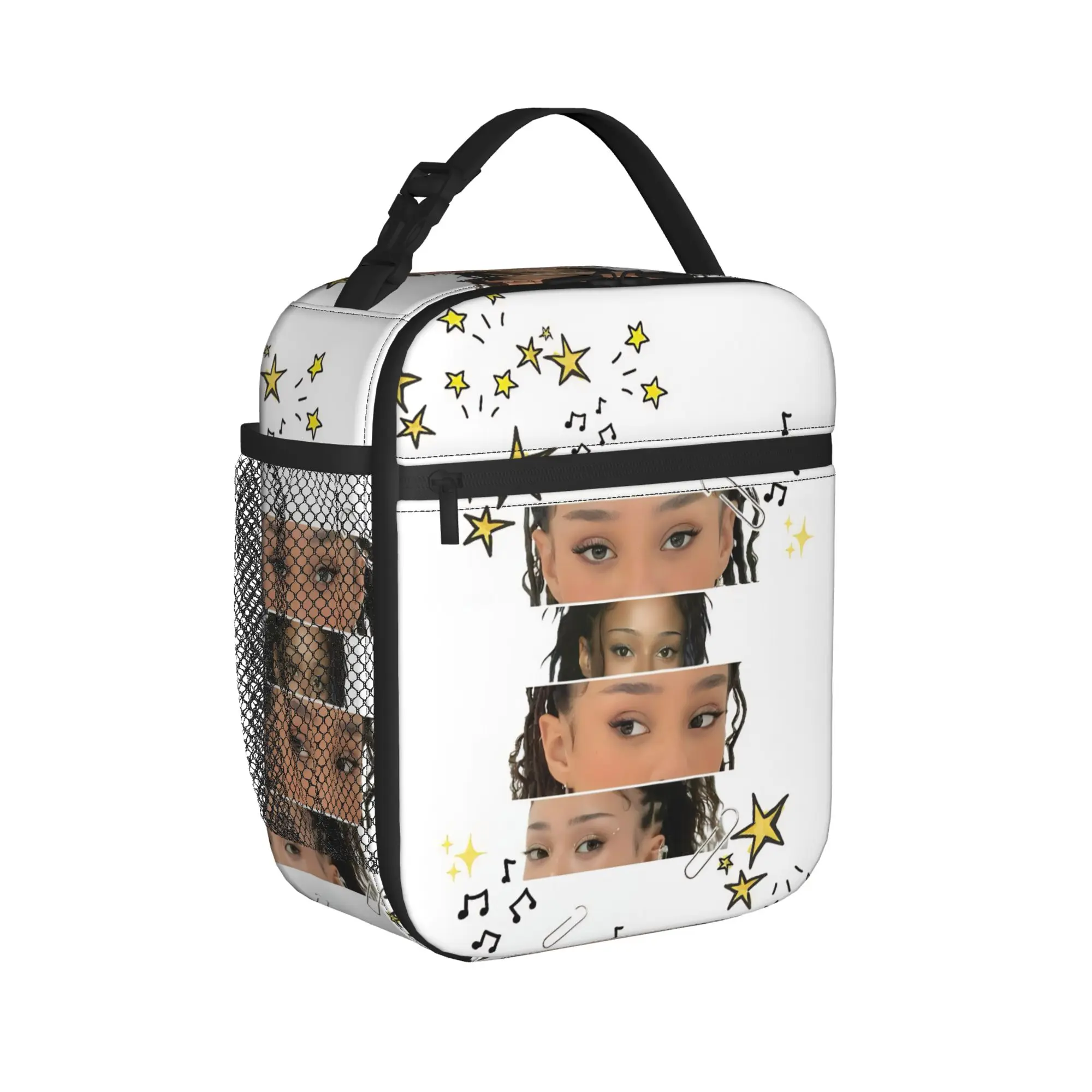 Katseyes Kpop Girl Group Thermal Insulated Lunch Bag for Work  Reusable Food Bag Container Thermal Cooler Food Box