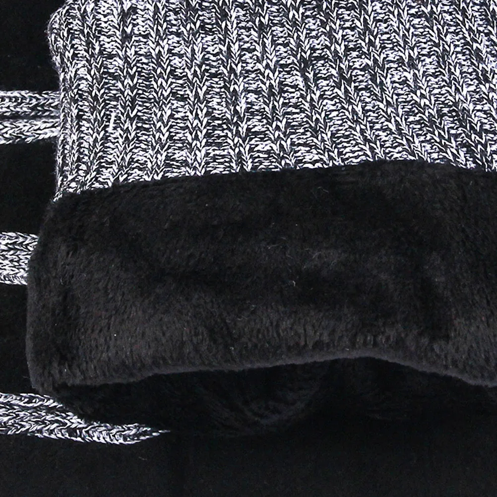 

Мужские зимние перчатки премиум-класса из свиной кожи, толстые, теплые, на флисе, ветрозащитные, морозостойкие, термоперчатки, кофейного цвета, универсальный размер, для катания на лыжах