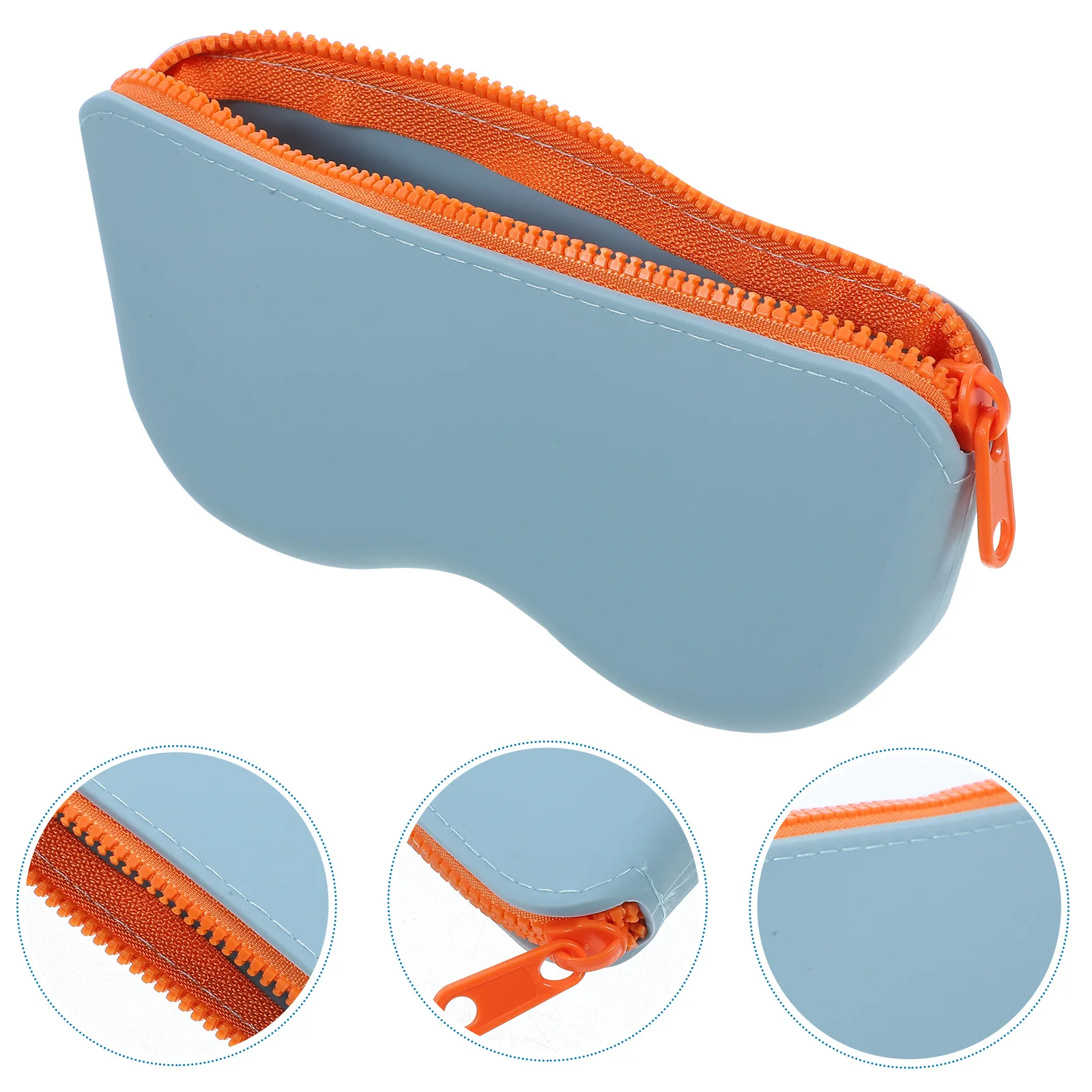 

Eyeglass Case Silicone Protective Travel Holder for Sunglasses Reading Glasses Fashion Accessory Pouch for Men Women