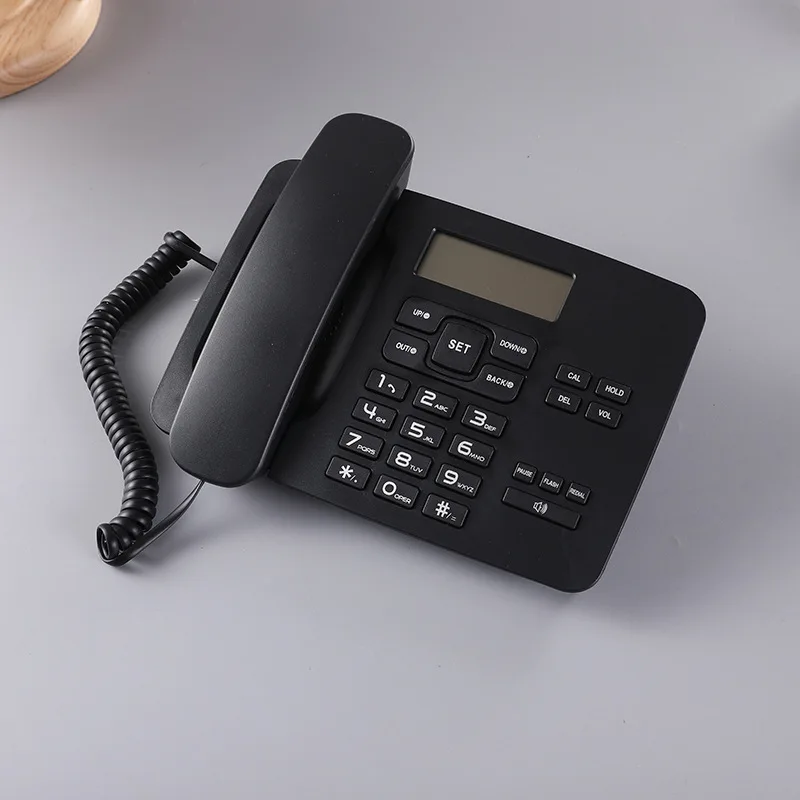 Deak Corded Telephone Caller ID Hands Free Wired Landline with LCD Display for Office Home Hotel