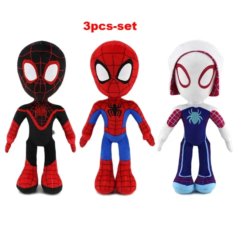 

@32CM Anime Avengers Spiderman Plush Toys Into the Spider-Verse Gwen Peter Parker Noir Dolls Soft Stuffed Toy For Kids Gift！！