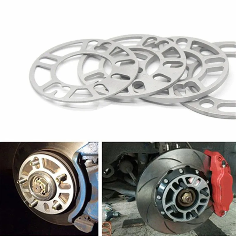 Car Accessories Automotive Wheel Hub Modification And Widening Wheel Plate Friction Gasket Aluminum Alloy Automotive Wheel Hub