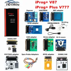 Newest V87 iPROG+ Prog Programmer iProg Supports IMMO/Mileage /Airbag Reset Replace Carprog/Digiprog/Tango Till 2019