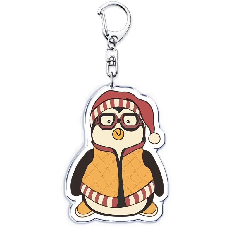 Classic TV Show Acrylic Keychains Ring for Accessories Bag Women Friends Quotes Letters Pendant Keyring Jewelry Fans Gifts