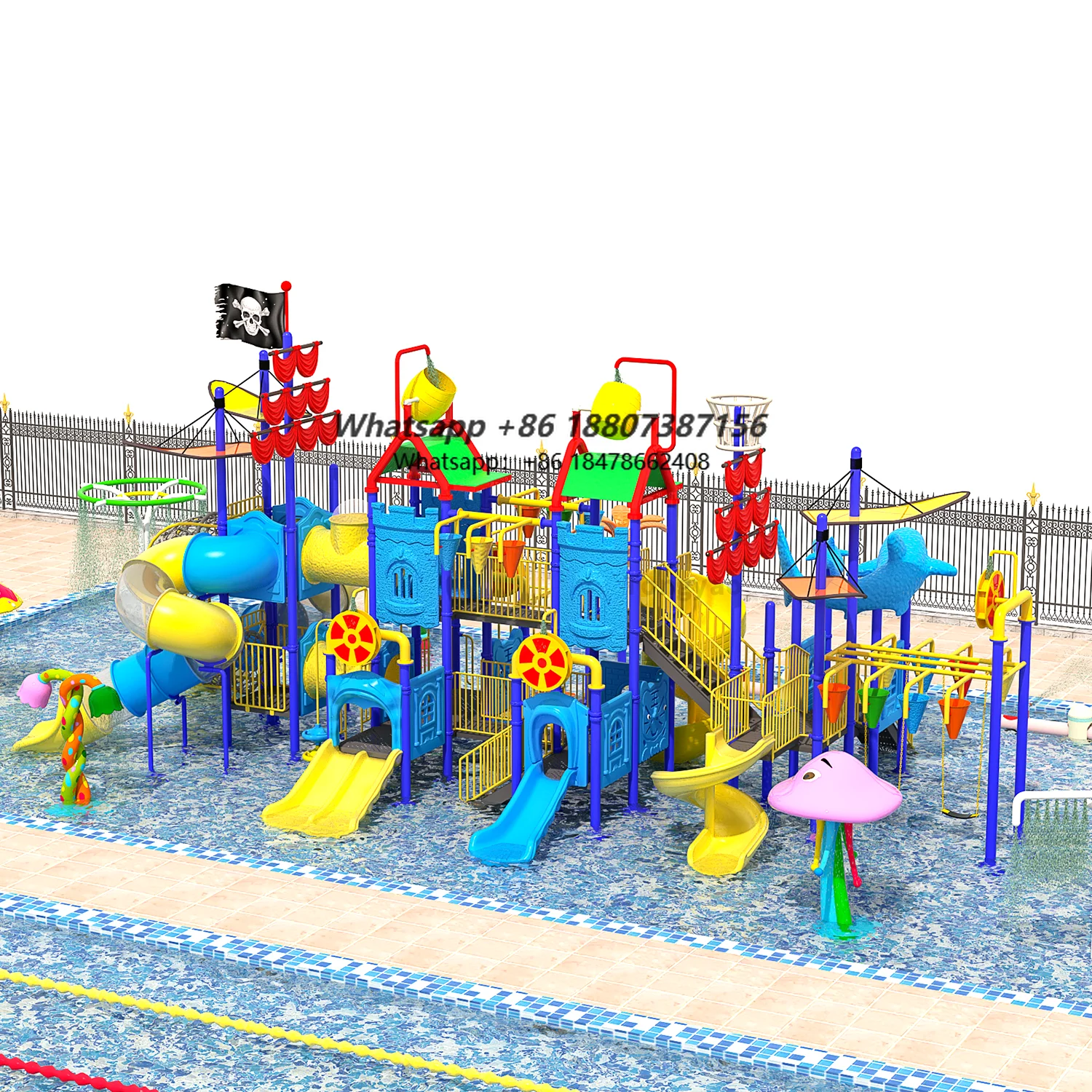 Water Park Play Equipment Aqua Park Water Park Playground