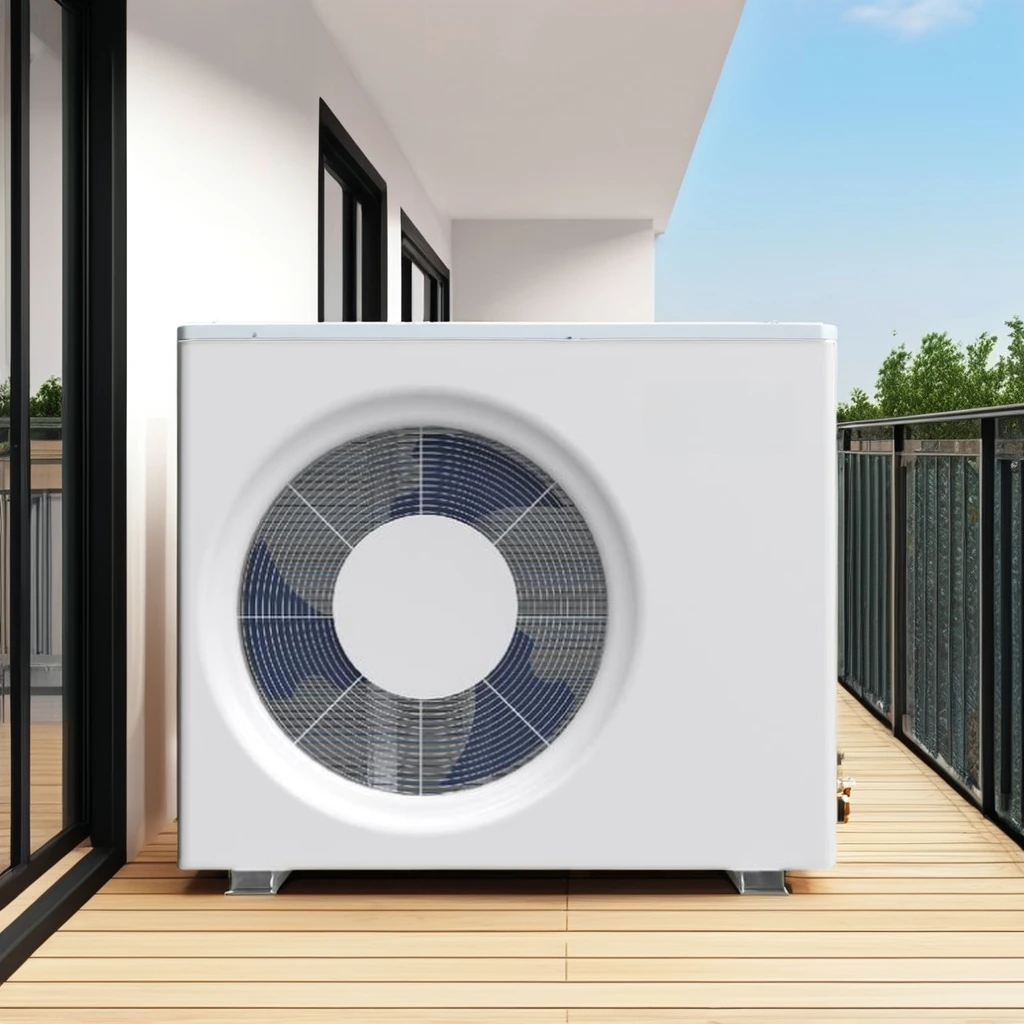Greece Czech 12KW Monoblock R32 Heat Pump for Radiators and Underfloor Heating, Air to Water Inverter System for Winter Home