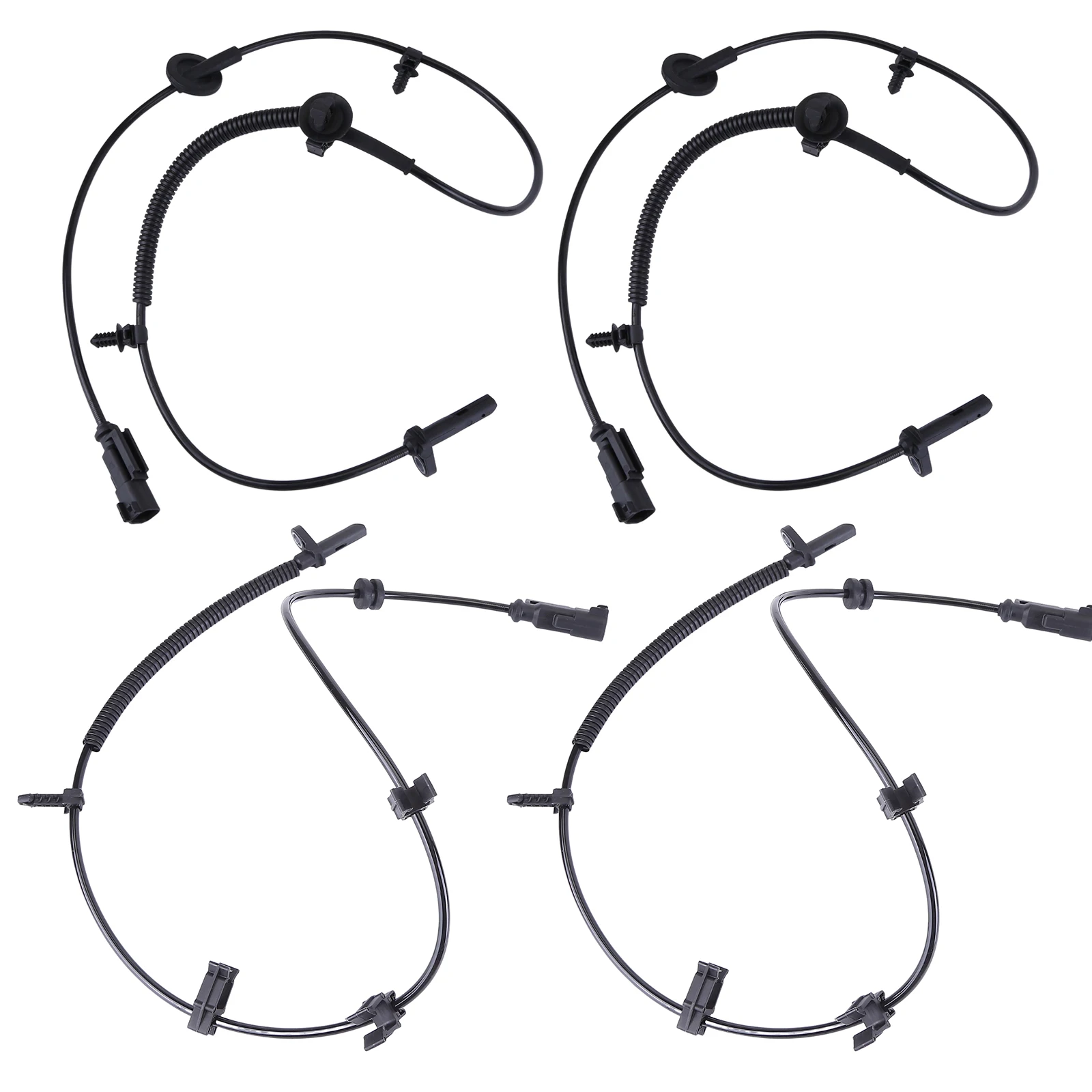 

Front and Rear ABS Wheel Speed Sensors 10391044 25860219 22739728 22951116 For Chevrolet Traverse Buick Saturn