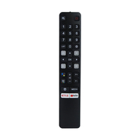 New RC901V FMR1 For TCL Android 4K LED Smart TV Bluetooth Voice Remote Control RF w/ Netflix Youtube Apps