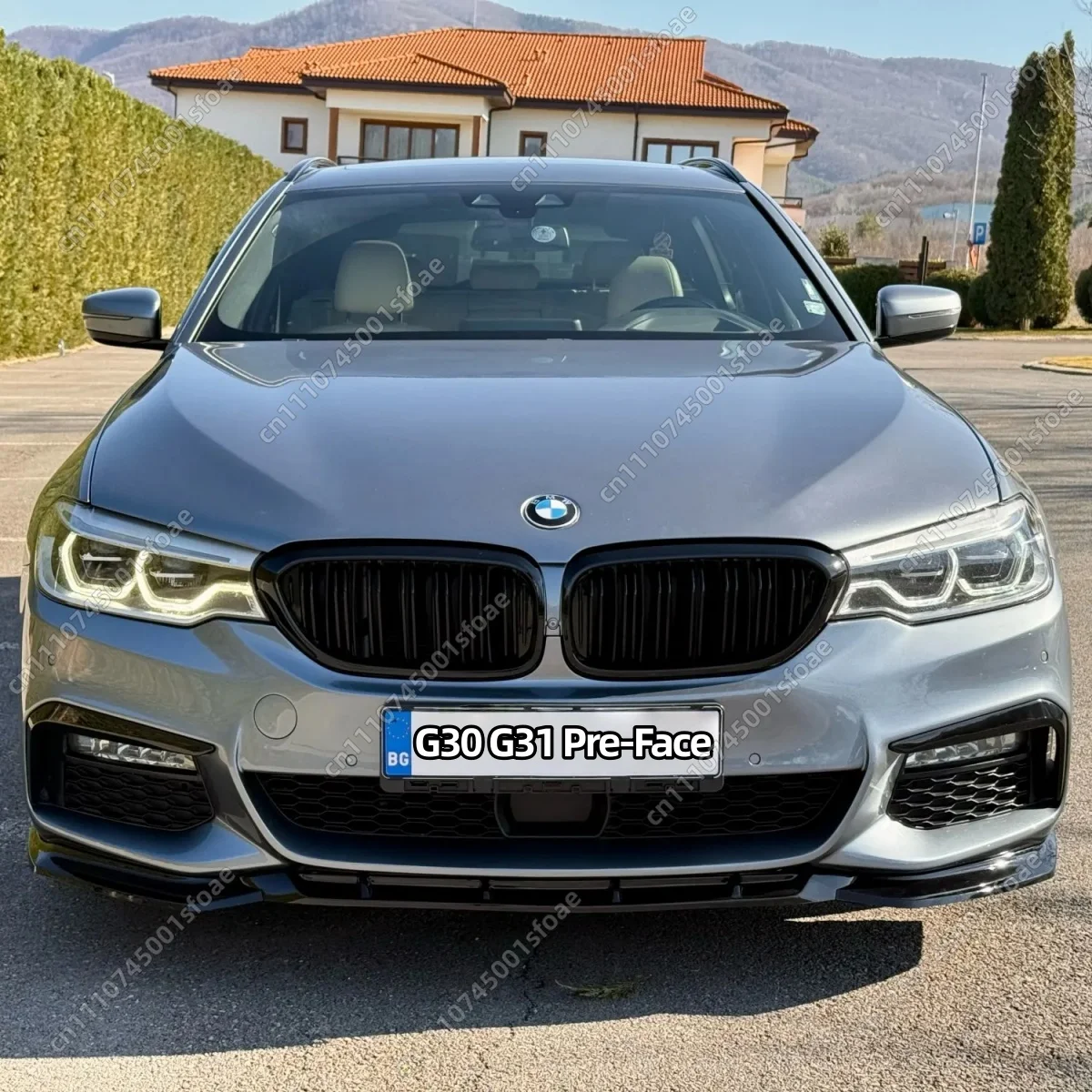 

Front Bumper Lip Spoiler Splitter Diffuser For BMW 5 Series G30 G31 Pre-facelift 530i 535i 540i 550i M-Sport 2017-2020 Bodykits